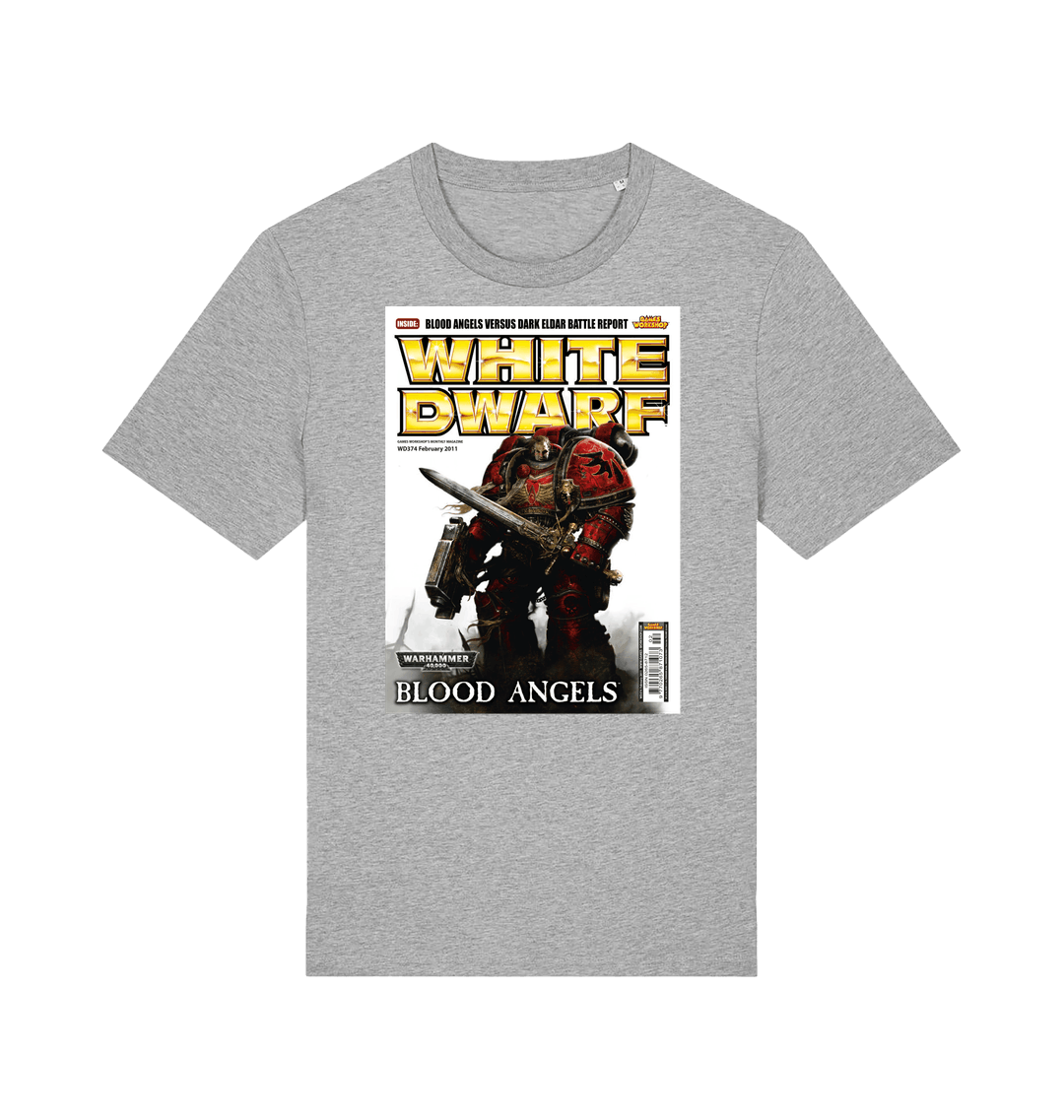 Heather Grey Printed T-shirt Front